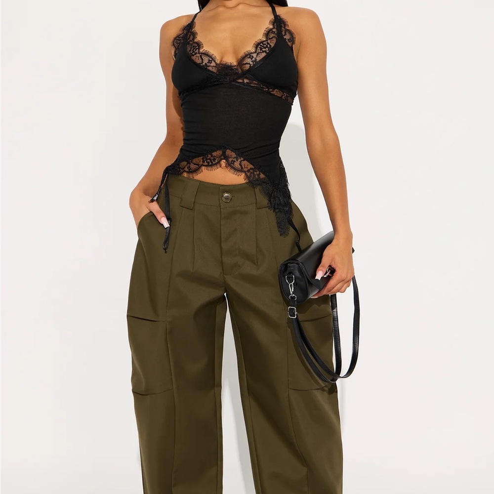 Kayla Barrel Leg Pant